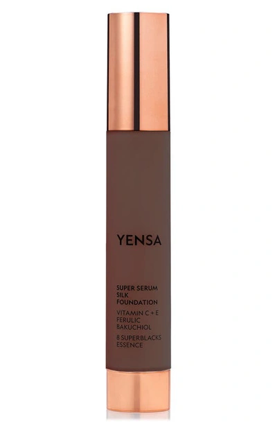 Shop Yensa Super Serum Silk Foundation, 1 oz In Deep 3