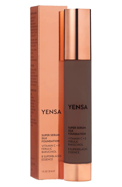 Shop Yensa Super Serum Silk Foundation, 1 oz In Deep 4