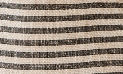 Will And Atlas Paloma Stripe Shopper Bag In Black