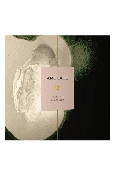 Amouage Opus Xiii Silver Oud Eau De Parfum 3.4 Oz.