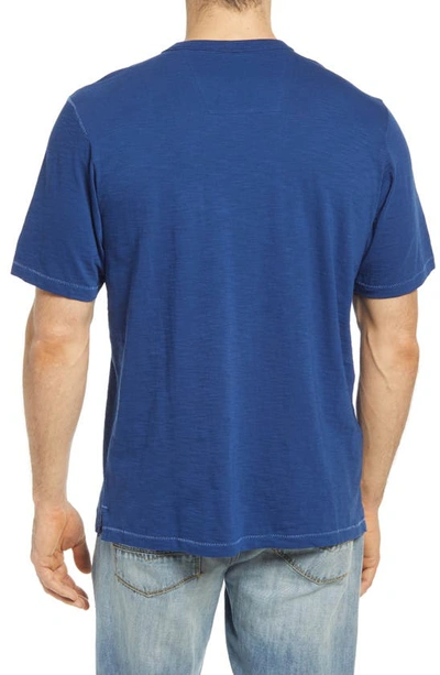 Tommy Bahama Bali Beach Crewneck T-shirt In Bering Blue