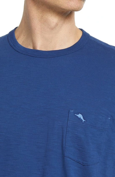 Tommy Bahama Bali Beach Crewneck T-shirt In Bering Blue