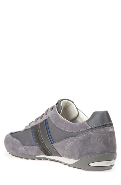 Geox Wells Sneaker In Dark Grey | ModeSens