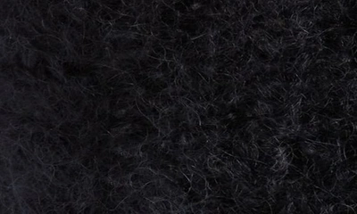 Shop Cecilie Bahnsen Mohair & Wool Balaclava In Black