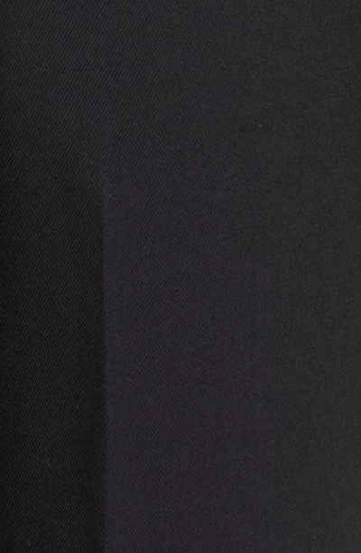 Shop Stella Mccartney High Waist Split Hem Trousers In 1000 - Black