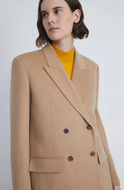 Shop Lafayette 148 Double Breasted Camel Hair Coat