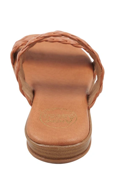 Shop Andre Assous André Assous Naria Slide Sandal In Cuero