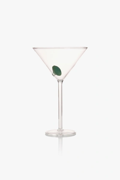 Shop Jonathan Simkhai Martini Glass In Green