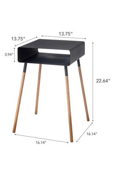 Yamazaki Tall Storage Table In Black