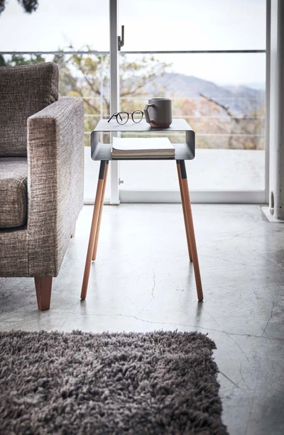 Yamazaki Tall Storage Table In Black