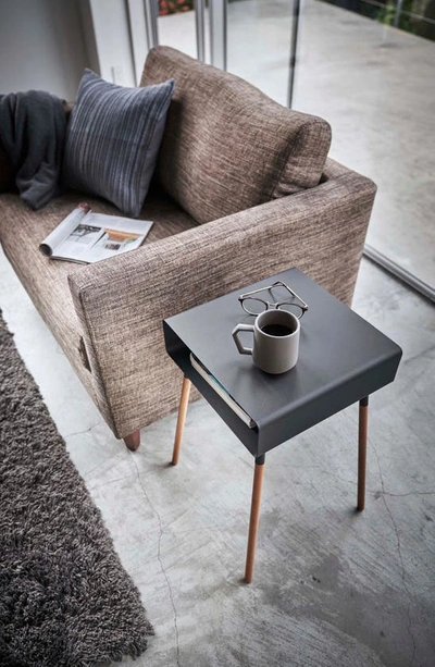 Yamazaki Tall Storage Table In Black