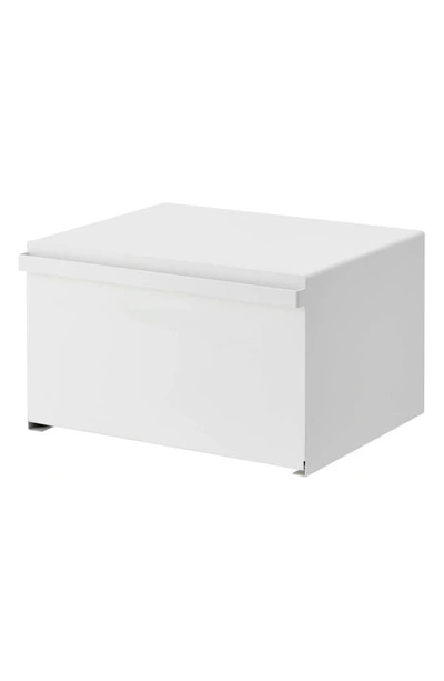 Shop Yamazaki Steel Bread Box In White