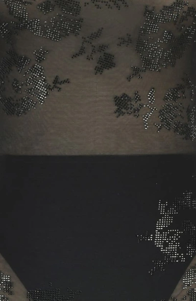 House Of Cb Embellished Body-con Midi Dress In Black