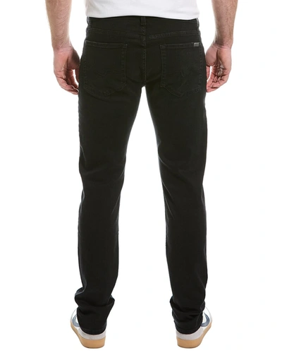 Shop 7 For All Mankind Squiggle Jeans Black Slim Ankle Jean