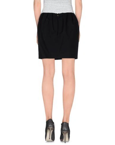Shop Just Cavalli Woman Mini Skirt Black Size 2 Viscose, Elastane