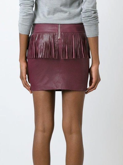Shop Iro Fringed Mini Skirt
