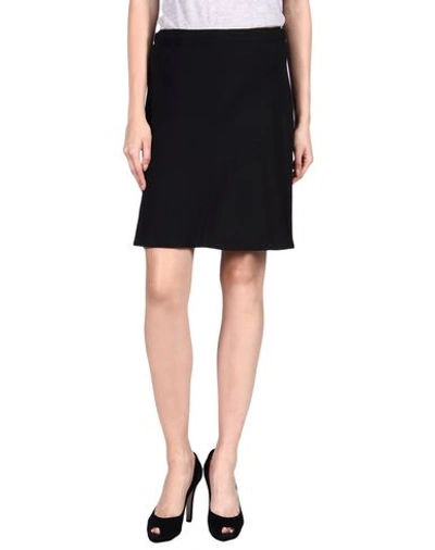 Shop Ann Demeulemeester Knee Length Skirt In Black