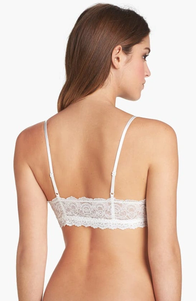 Hanky Panky Open Seam Bralette In Ivory