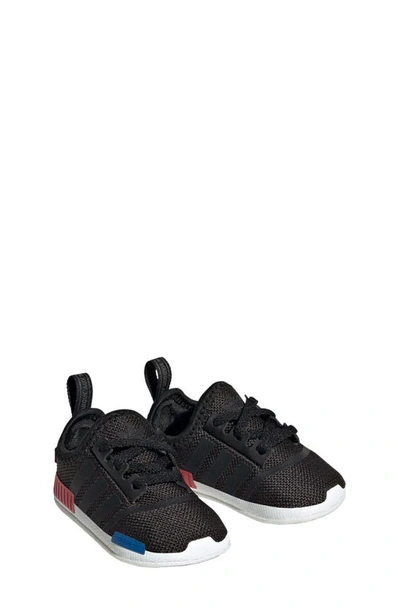 Shop Adidas Originals Nmd 360 Slip-on Sneaker In Black/ Black/ Grey