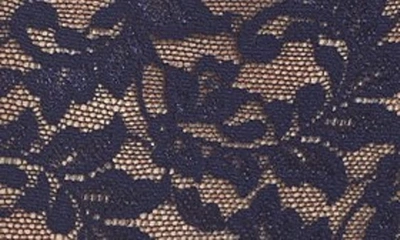 Hanky Panky Plus Size Signature Lace Retro Thong In Navy