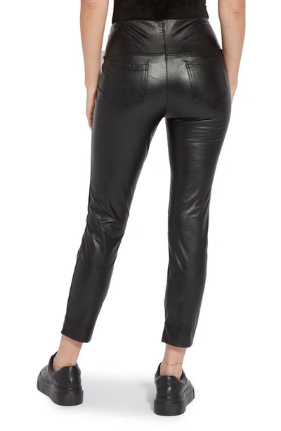 Shop Lyssé Katherine Faux Leather Toothpick Leggings In Black