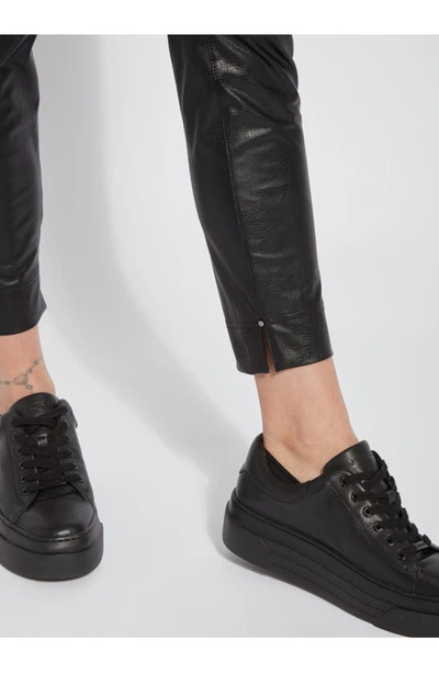Shop Lyssé Katherine Faux Leather Toothpick Leggings In Black