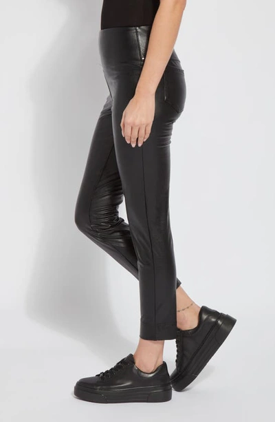 Shop Lyssé Katherine Faux Leather Toothpick Leggings In Black