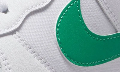 Shop Nike Air Force 1 '07 Sneaker In White/ Green/ Royal/ Sanddrift