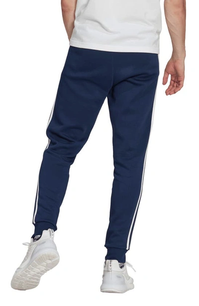 Shop Adidas Originals Adicolor 3-stripes Track Pants In Night Indigo