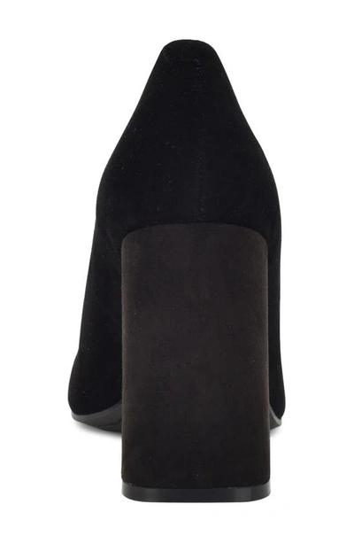 Nine West Yolend Square Toe Pump In Black