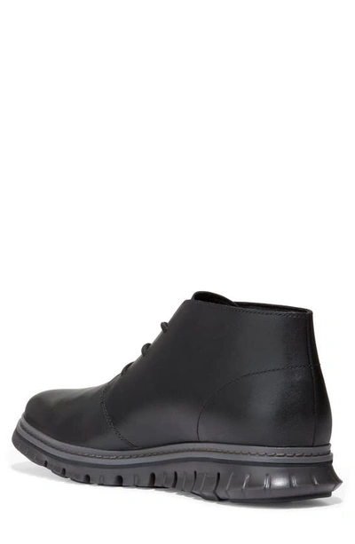 Shop Cole Haan Zerogrand Chukka Boot In Black/ Blac