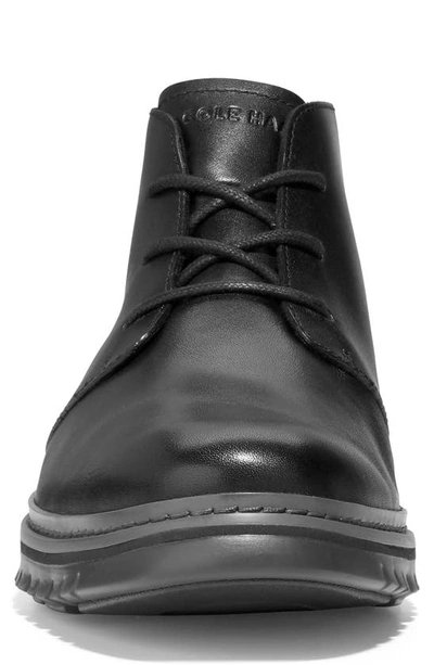 Shop Cole Haan Zerogrand Chukka Boot In Black/ Blac