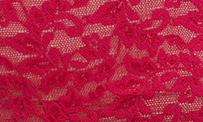 Hanky Panky Plus Size Retro Lace Thong In Red