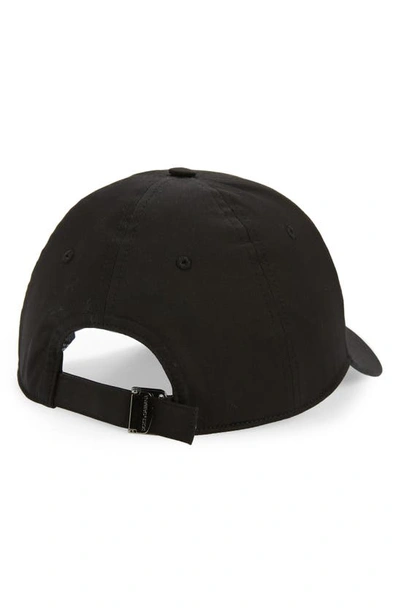 Shop Dolce & Gabbana Logo Plate Baseball Cap In Black