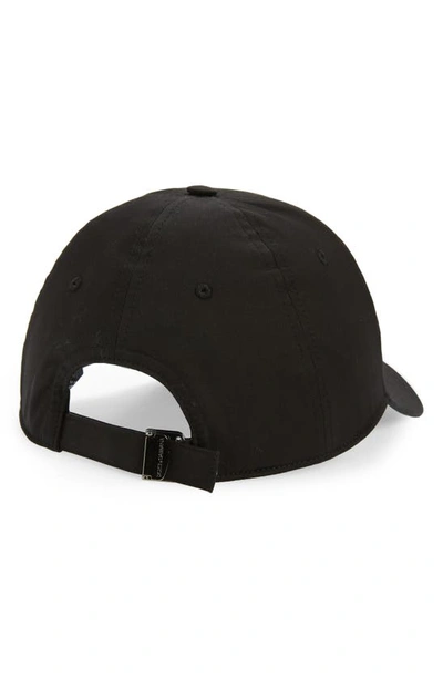 Dolce & Gabbana Logo Plaque Baseball Cap In Black