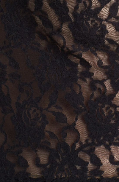 Shop Hanky Panky Stretch Lace Chemise In Black