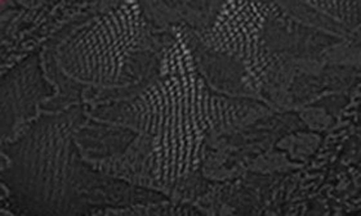 Hanky Panky After Midnight Signature Lace Open-panel Low-rise Thong In Black