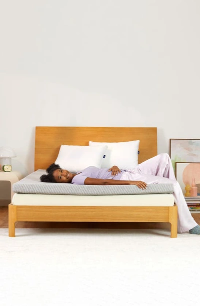 Casper Comfy Mattress Topper In Grey