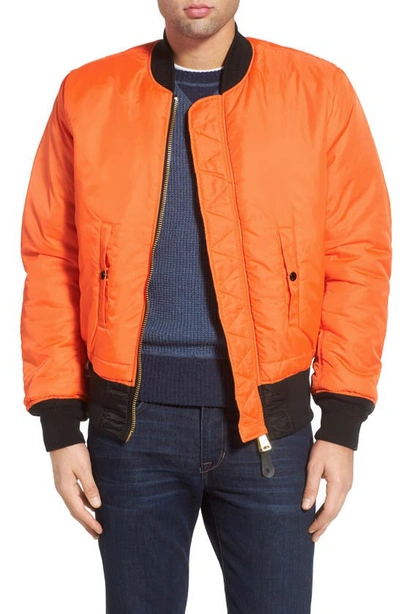 Alpha Industries Reversible Flight Jacket In Black