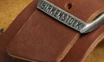Shop Birkenstock Arizona Grip Slide Sandal In Vintage Roast