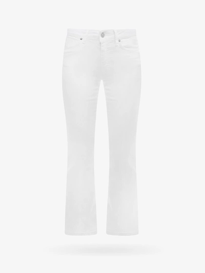 Shop Dondup Trouser In White