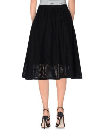 Shop Ymc You Must Create Knee Length Skirts In Black