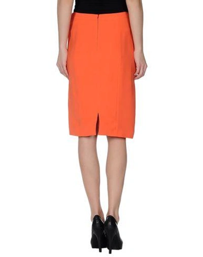 Shop Ports 1961 Knee Length Skirt In Coral