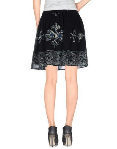 Shop Sea Mini Skirt In Black