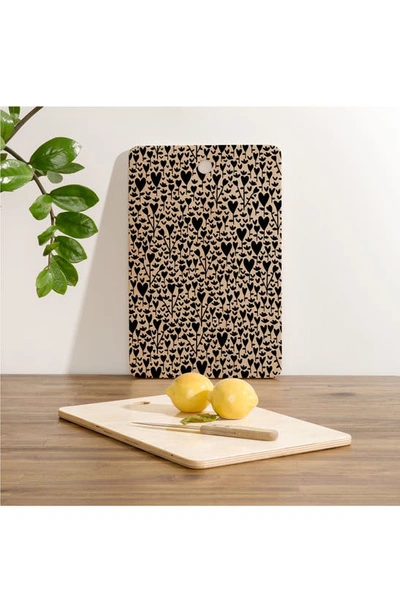 Deny Designs Alisa Galitsyna Lovely Garden Cutting Board In Multi
