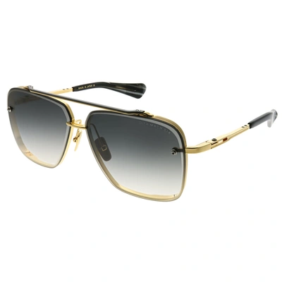 Dita Mach Six Dts121 01 Yellow Gold And Black Rhodium In Gold