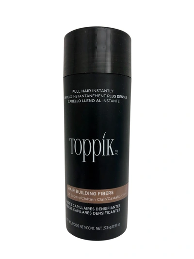 Shop Toppik Hair Building Fibers Light Brown 0.97 oz Each In Black