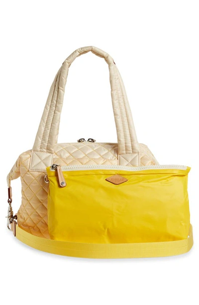 Shop Mz Wallace Medium Sutton Deluxe Tote In Sunflower Ombre