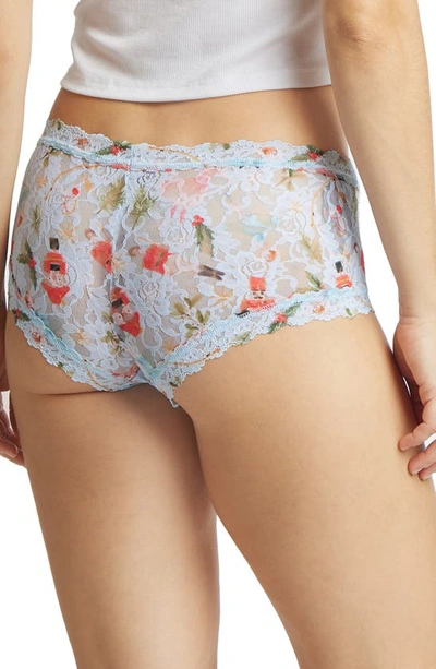 Shop Hanky Panky Print Boyshorts In Ballerina Dreaming