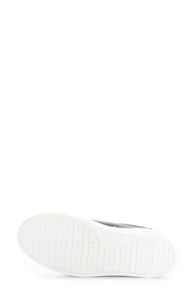 Bos. & Co. Mona Platform Slip-on Sneaker In Black Verona Leather
